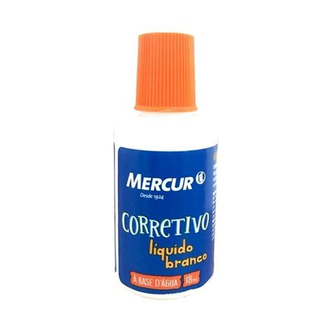 Corretivo Liquido Mercur Ml Shopee Brasil