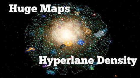 Stellaris Huge Map Hyperlane Density - YouTube