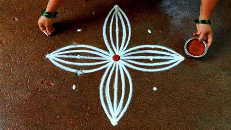 Puratasi Masam Flowers Kolam 5 1 Navaratri Special Kolam Saraswati Puja