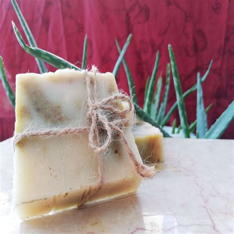 Aloe Vera Soap Handmade 100 Natural Etsy