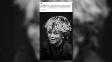 Décès de la chanteuse Tina Turner