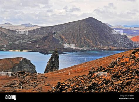 Bartolom And Santiago Islands Galapagos Islands Ecuador Stock Photo