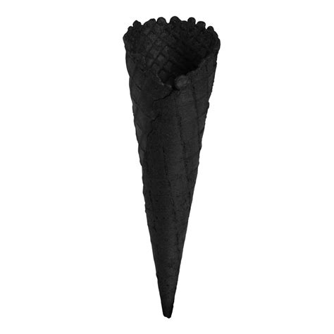 Marcantonio Black Nero Waffle Cone Consort Frozen Foods