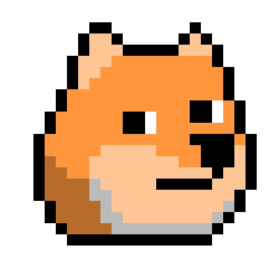 Doge Meme Pixel Art