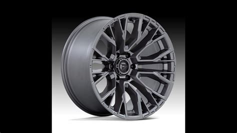 Fuel Rebar 6 D848 Matte Gunmetal Custom Truck Wheel YouTube