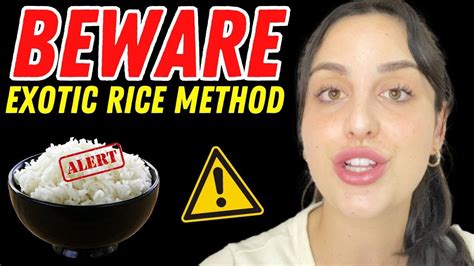 Exotic Rice Method Simple Step By Step Exotic Rice Hack For