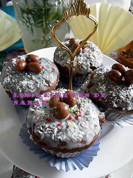 Recette de Cupcakes de Pâques choco coeur coco