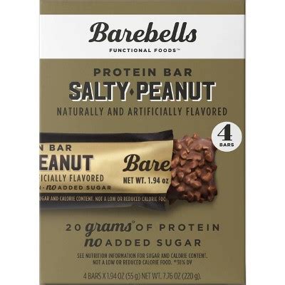 Barebells Nutrition Bars Salty Peanut Oz Pk Target