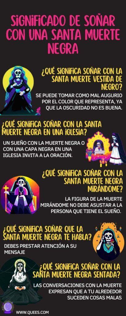 Significado impactante de soñar con la santa muerte Sorprendente