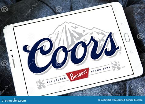 Coors Banquet Beer Logo Editorial Image | CartoonDealer.com #97357630