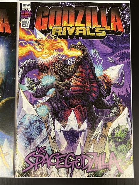 Godzilla Rivals VS Spacegodzilla 2023 CVR A C 1 10 Eggleton IDW