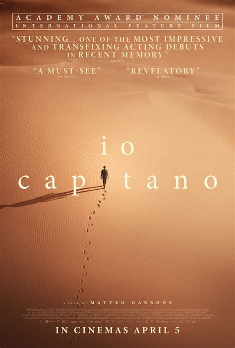 Io Capitano Movie Poster 4 Of 4 IMP Awards