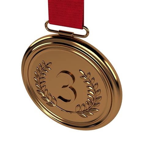 bronze medal 3d model