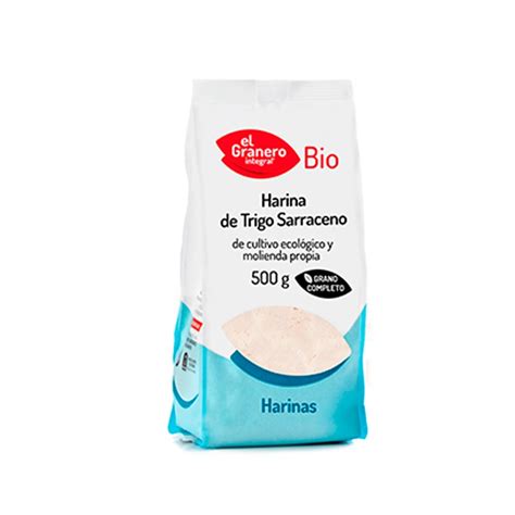 Harina De Trigo Sarraceno Bio El Granero Integral 500gr