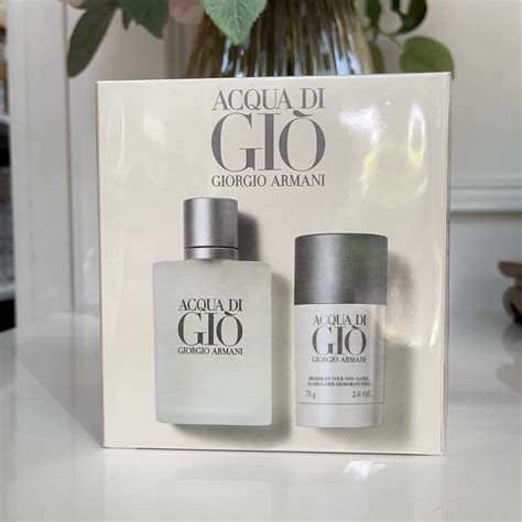 Giorgio Armani Acqua Di Gio Gift Set Ml Edt Deodorant Stick G