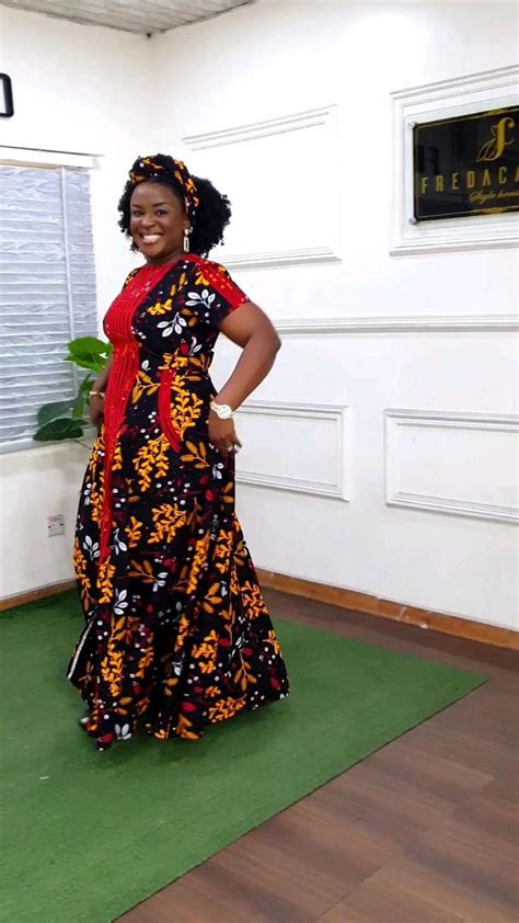 NNAMSO Maxi Dress By Fredacameo Stylehouse African Print Dress Ankara