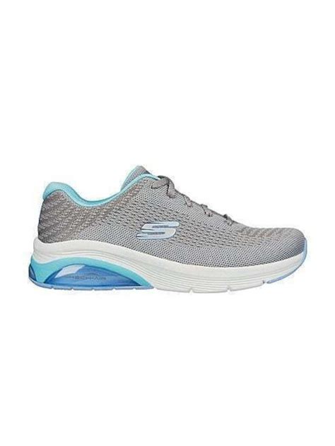 Skechers Edge Brite Times Γυναικεία Sneakers Γκρι 104057 GYMN Skroutz gr