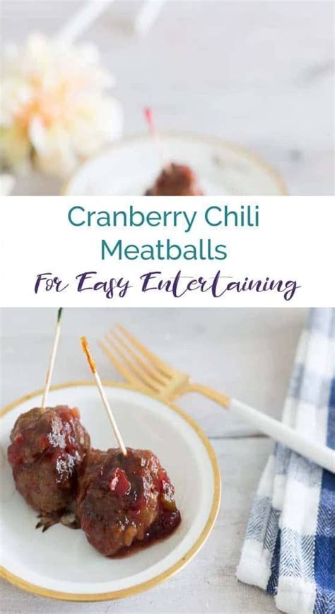 Cranberry Meatballs With Chili Sauce Recipe Appetizer Recipes