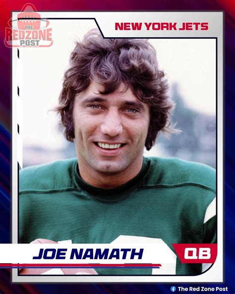 The Red Zone Post - Namath cemented his legacy in 1969 when he