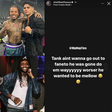 Hip Hop Ties On Twitter Chief Keef Says Gervonta Davis Wouldve Did