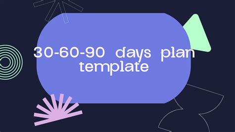 Free 30-60-90 Day Plan Template (PDF/DOC/Google Doc) - Writecream