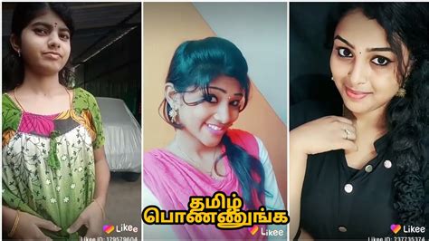 Tamil Girls Dubsmash Videos Tamil Tik Tok Videos Tamil Beautiful