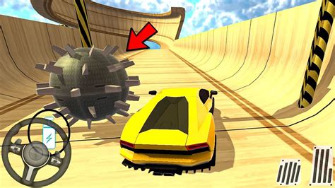 Impossible Mega Ramp Car Stunt Driving Hard Obstacles Android