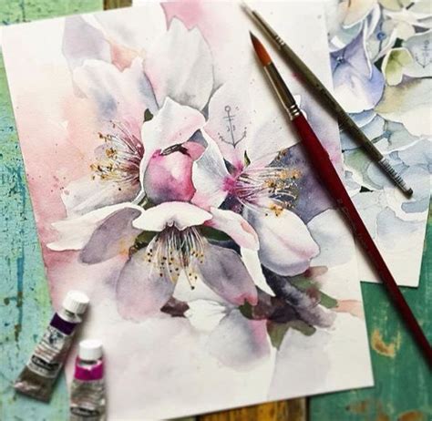 Pin By Minh Hoa L On Flower Illus Botanical Floral Art Painting