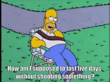 Homer Simpson Gun GIFs | Tenor