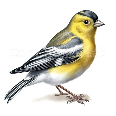 American Goldfinch Clipart Goldfinch Art Bundle Of 8 Etsy