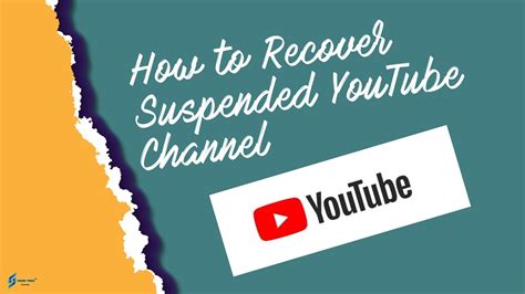 How To Recover Suspended Youtube Channel Suspended Youtube Channel