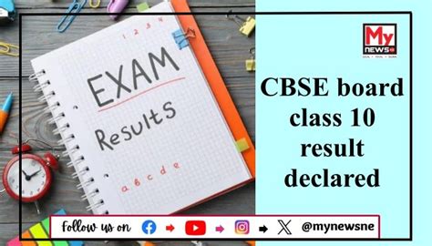 CBSE Class 10 Results Declared Students Can Check Scores Online