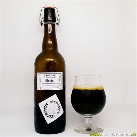 Porter bière brune de style anglais de la Brasserie de Montreuil sur