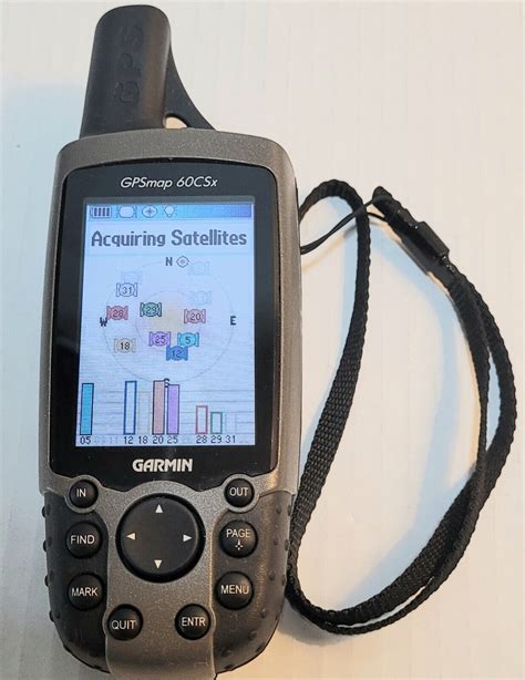 Garmin Gpsmap 60csx Handheld Gps Fully Tested With 128mb Memory Card