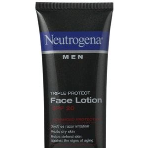 Neutrogena Men Triple Protect Face Lotion SPF 20 Review | Allure