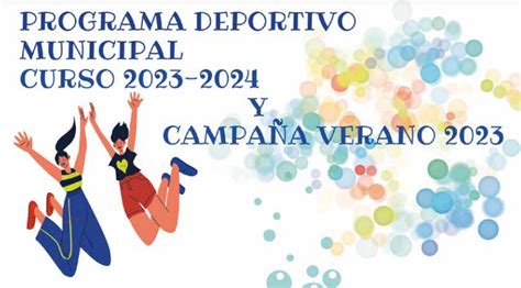 Actividades Deportivas 2023 2024 Y Campaña De Verano 2023