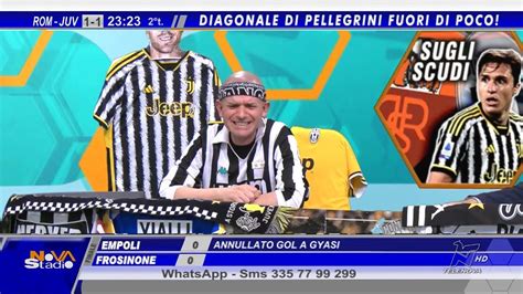 Roma Juventus 1 1 Live Con Valerio Pavesi TelenovaMSP Canale 18 YouTube