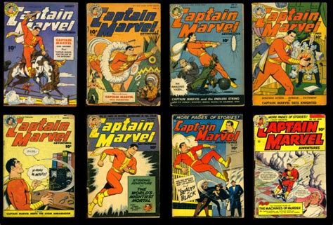 Comicconnect Captain Marvel Adventures Comic Book Group