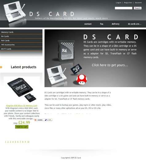 ds card david slack web developer