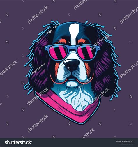 Logo Illustration Cool Dog Mascot Cartoon Stock Vector (Royalty Free) 2228691001 | Shutterstock