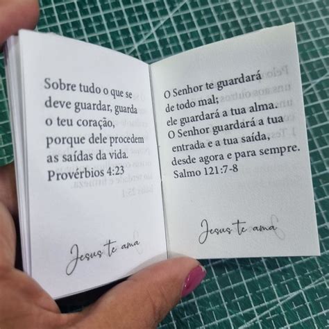 Mini B Blia Personalizada Para Lembrancinha Elo