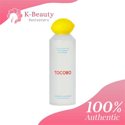 Tocobo Aha Bha Lemon Toner 150ml Lazada Ph