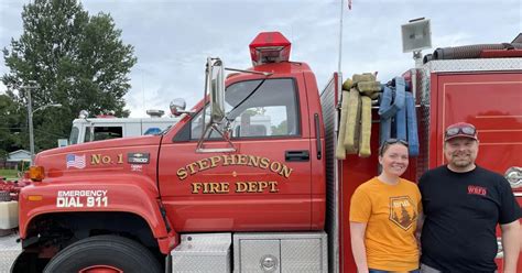 Stephenson Donates Old Fire Truck To West Branch Township