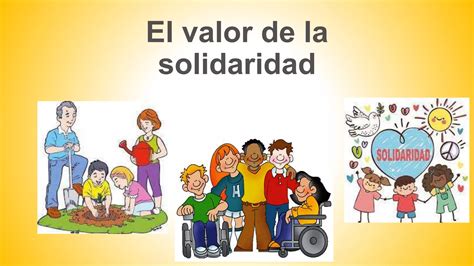 El Valor De La Solidaridad Ppt