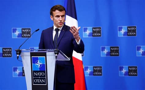 Fransa Cumhurbaşkanı Macron NATO Rusya İçin Güvenlik Garantileri