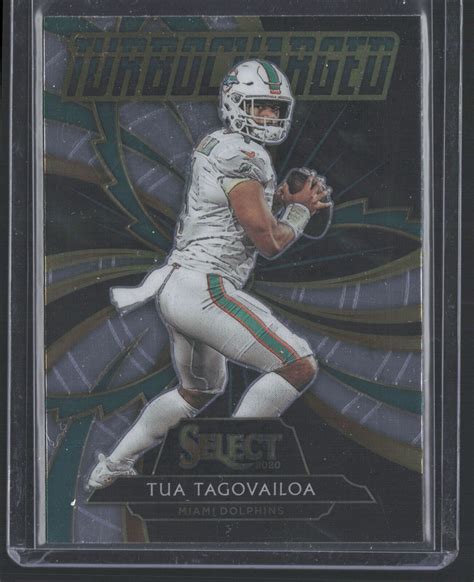 Select Tua Tagovailoa Turbocharged Rookie Card Rc T Ebay