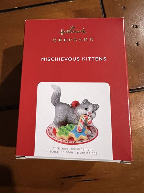 2021hallmarkkeepsakemischievouskittensornament For Sale Online Ebay