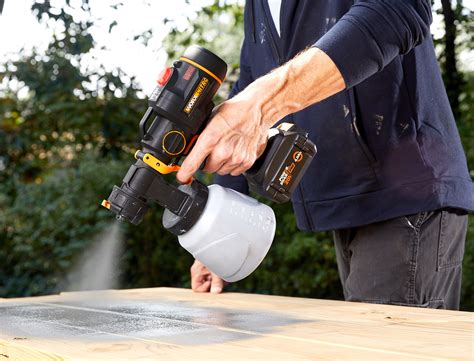 New Worx Nitro V Paint Sprayer With Brushless Motor Gives Diy Dads