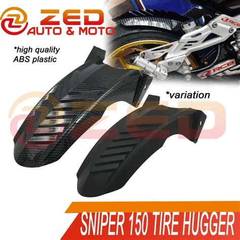 Sniper 150 Rear Fender Splash Guard Tire Hugger Lazada PH