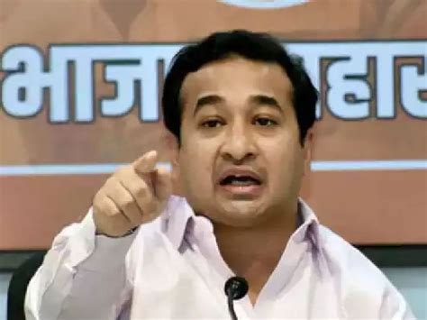 Mla Nitesh Rane Alleges Habit Of Slapping Mahavikas Aghadi Filing False Charges Against